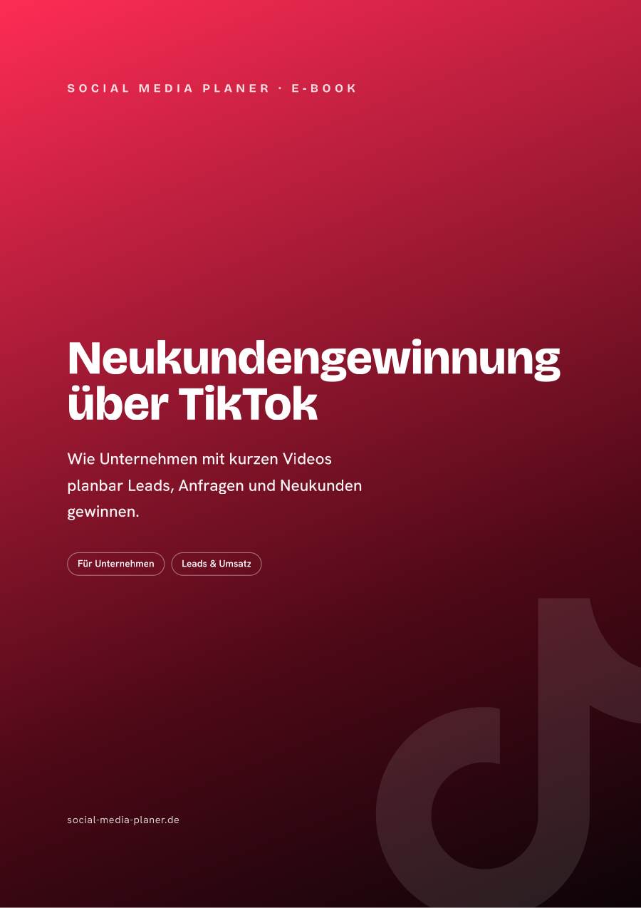 Neukundengewinnung über TikTok – E-Book-Cover (TikTok)