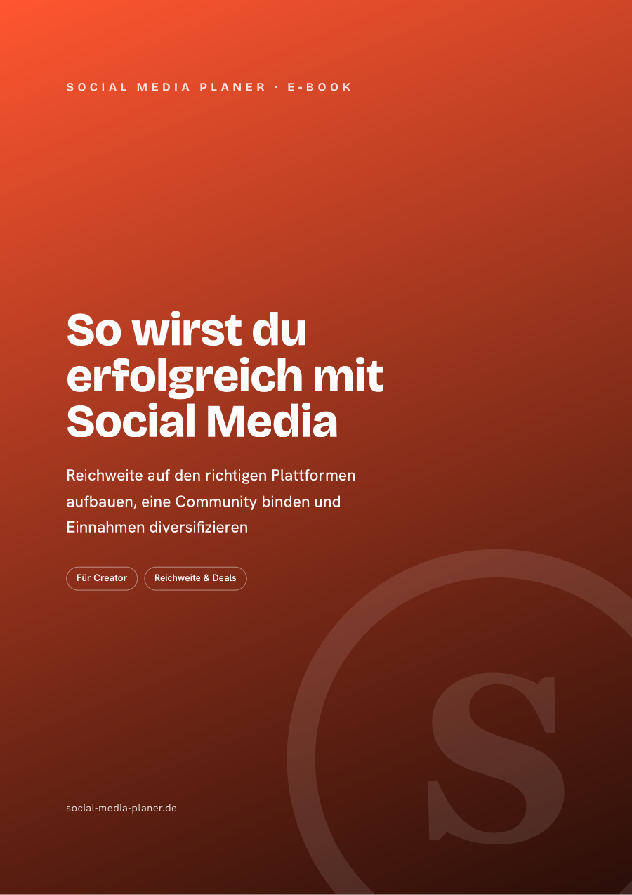 So wirst du erfolgreich mit Social Media – E-Book-Cover (Social Media)